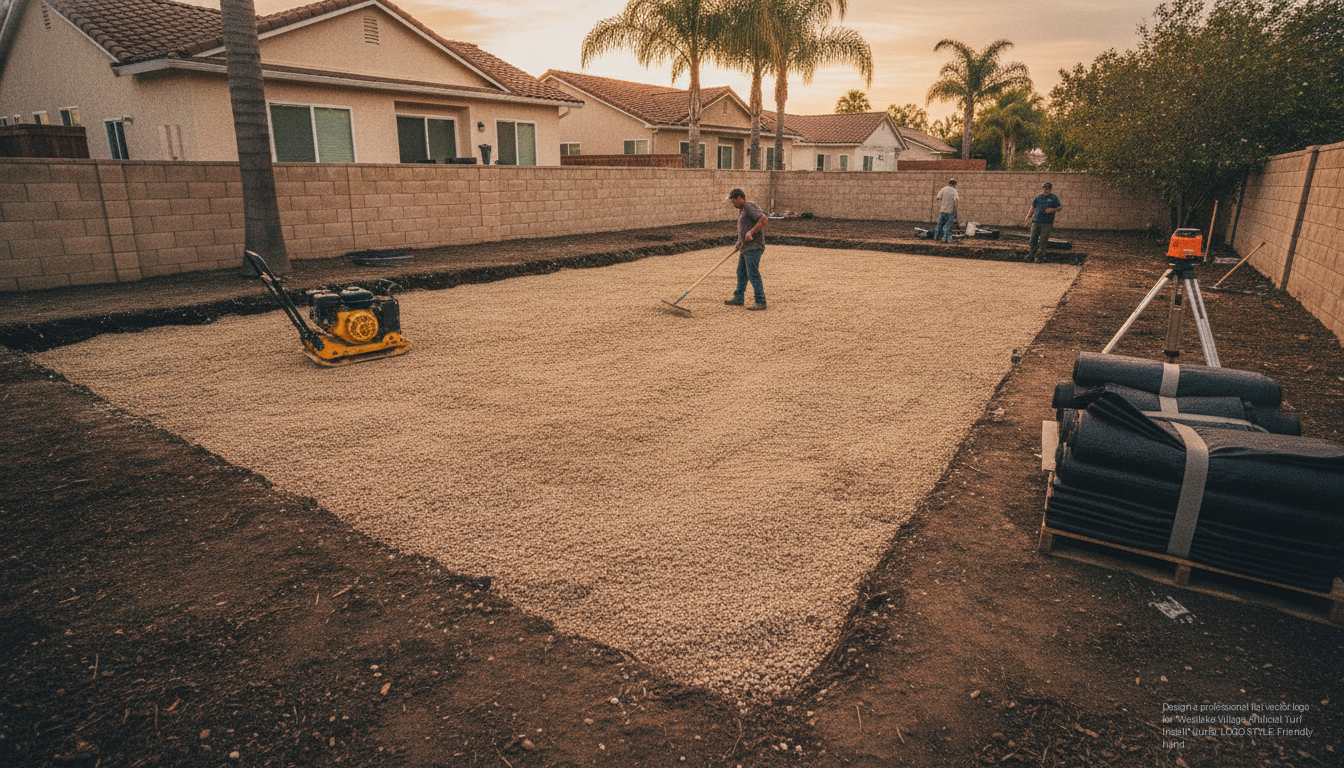 Turf Base Preparation & Drainage